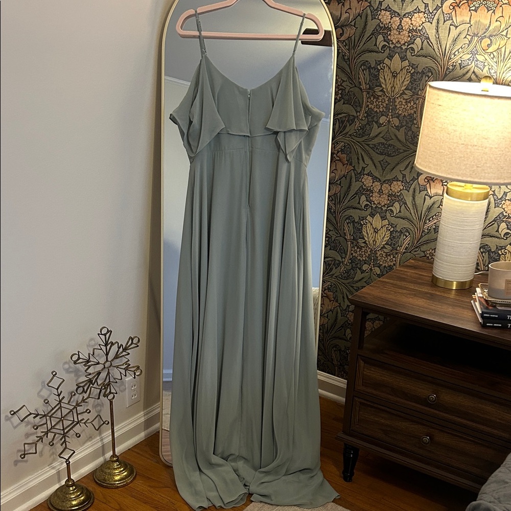 Birdy Grey Sage Green Maxi Dress - Picture 7 of 8
